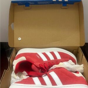 Red Adidas Campus 00s